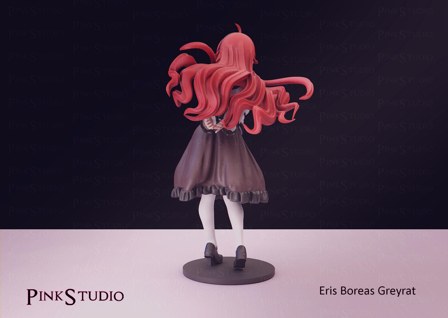 Mushoku Tensei Jobless Reincarnation Inspired Fanart Eris Boreas Greyrat Resin Model Kit