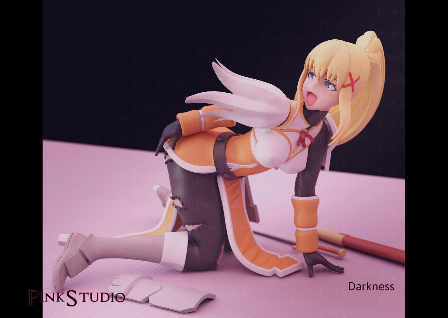 Darkness Inspired Fanart Konosuba Resin Model Kit