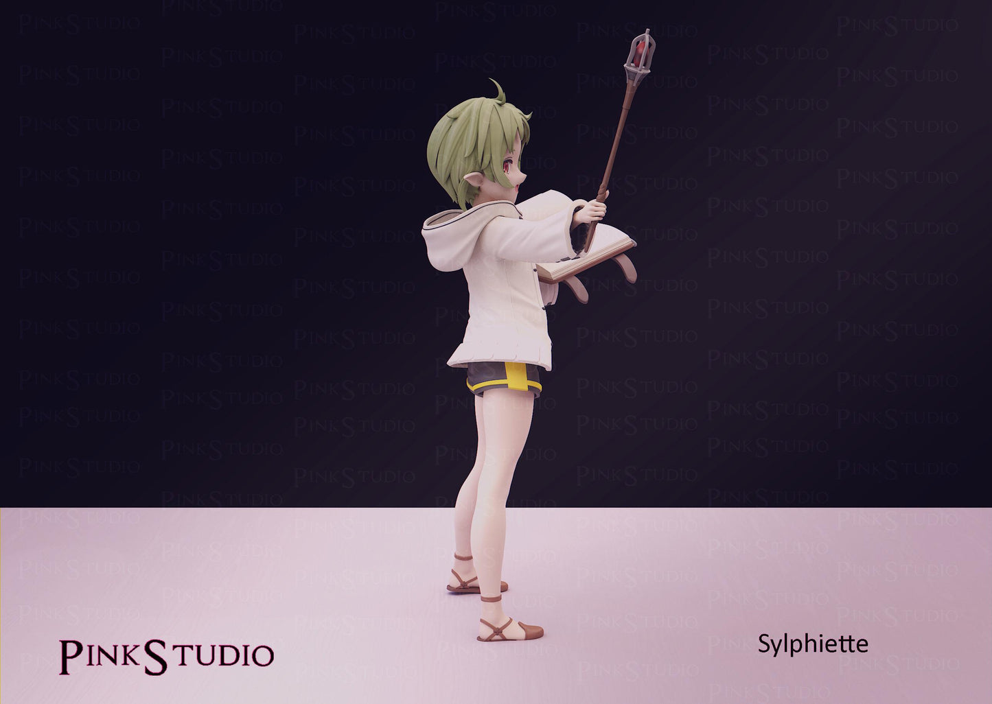 Mushoku Tensei Inspired Fanart Sylphiette Resin Model Kit