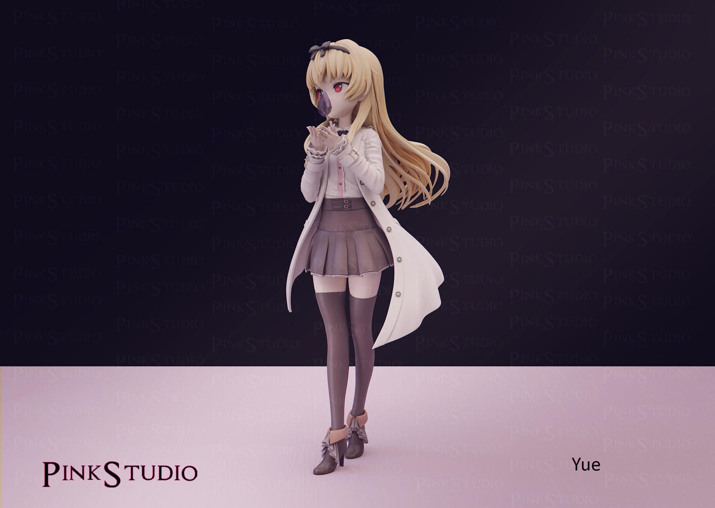 Yue Inspired Fanart Arifureta From Commonplace to World is Strongest Resin Model Kit 17.5cm