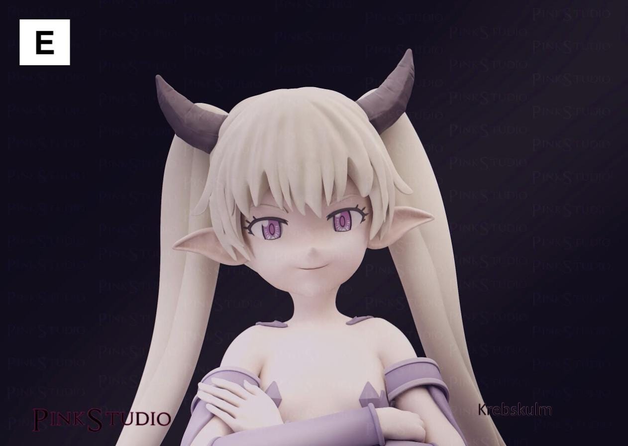 How Not to Summon a Demon Lord Inspired Fanart Krebsculm Resin Model Kit 16.5cm