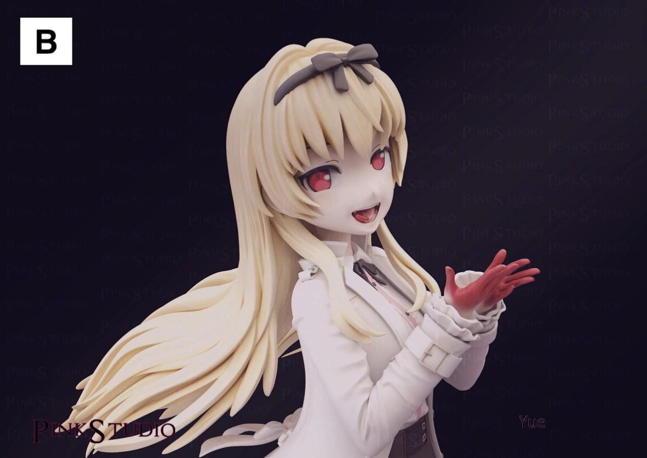 Yue Inspired Fanart Arifureta From Commonplace to World is Strongest Resin Model Kit 17.5cm
