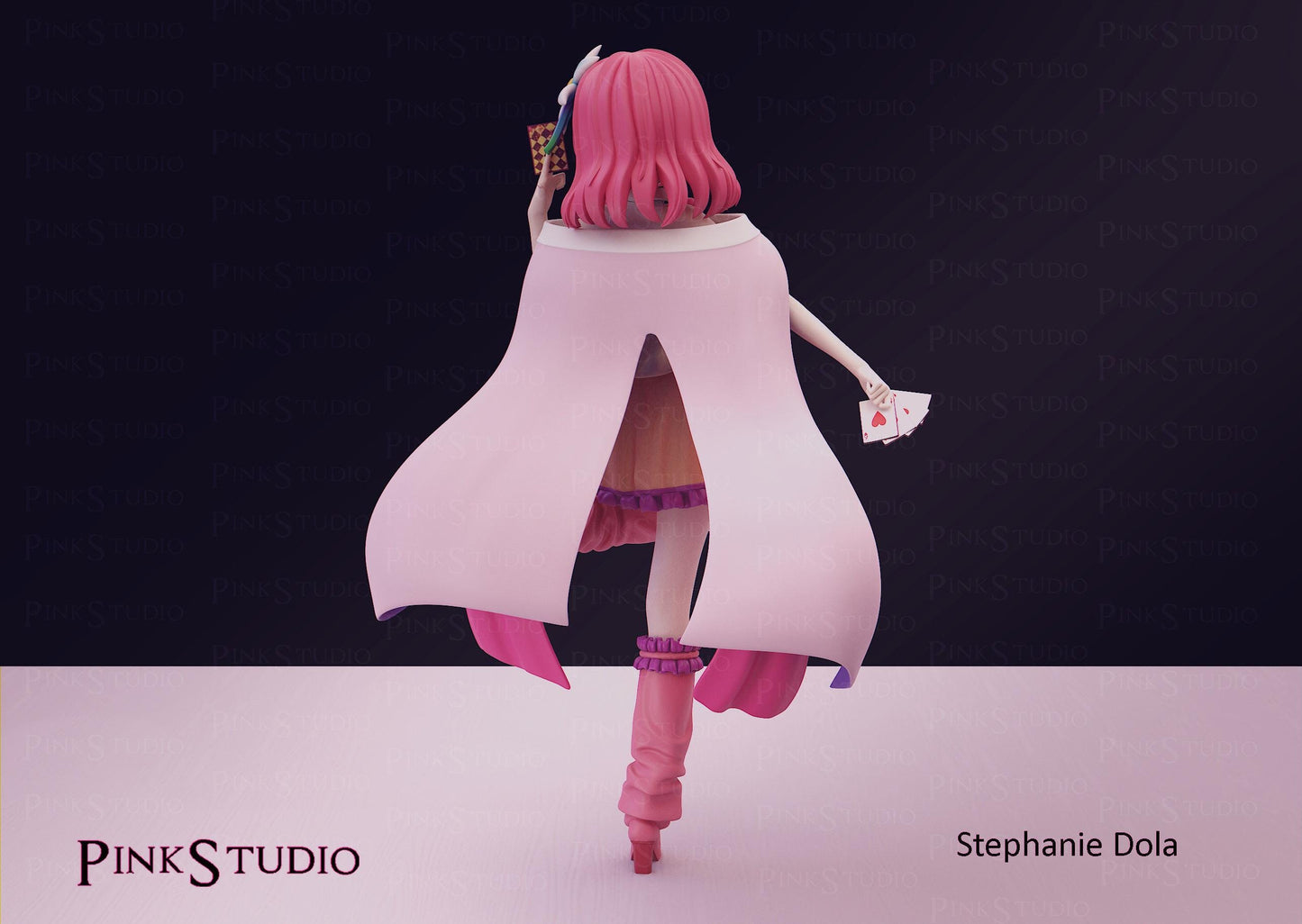 No Game No Life Inspired Fanart Stephanie Dola Resin Model Kit 18cm