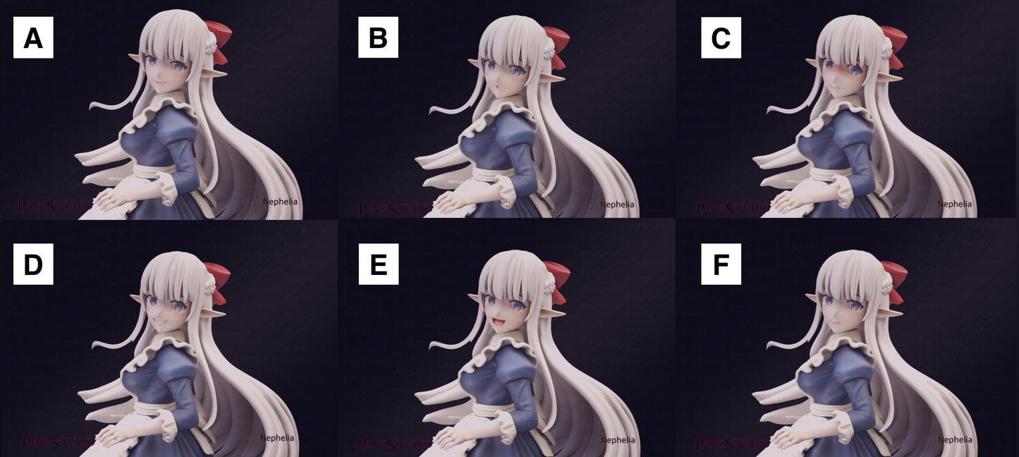Nephelia Inspired Fanart An Archdemons Dilemma How to Love your Elf Bride Resin Model Kit 17.8cm