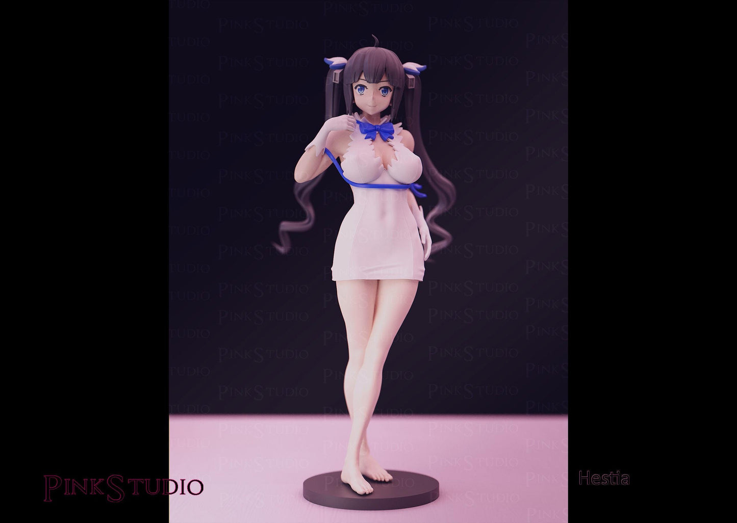 Danmachi Inspired Fanart Hestia Resin Model Kit 18cm