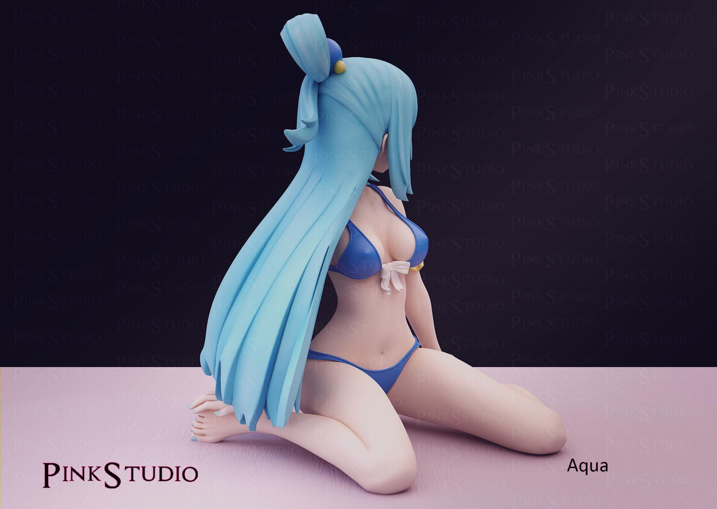Konosuba Inspired Fanart Aqua Resin Model Kit