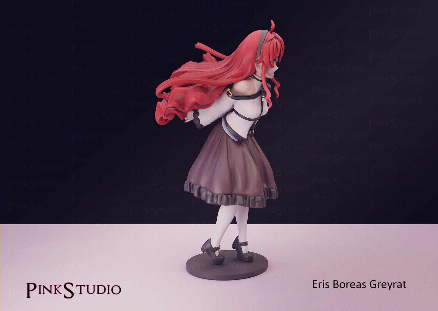 Mushoku Tensei Jobless Reincarnation Inspired Fanart Eris Boreas Greyrat Resin Model Kit