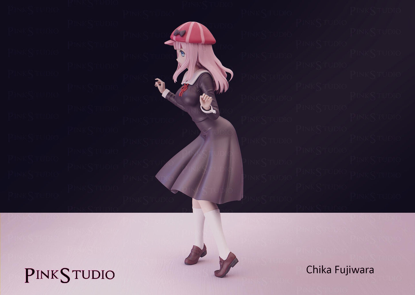 KaguyaInspired Fanartsama Love Is War - Chika Fujiwara Resin Model Kit 16cm