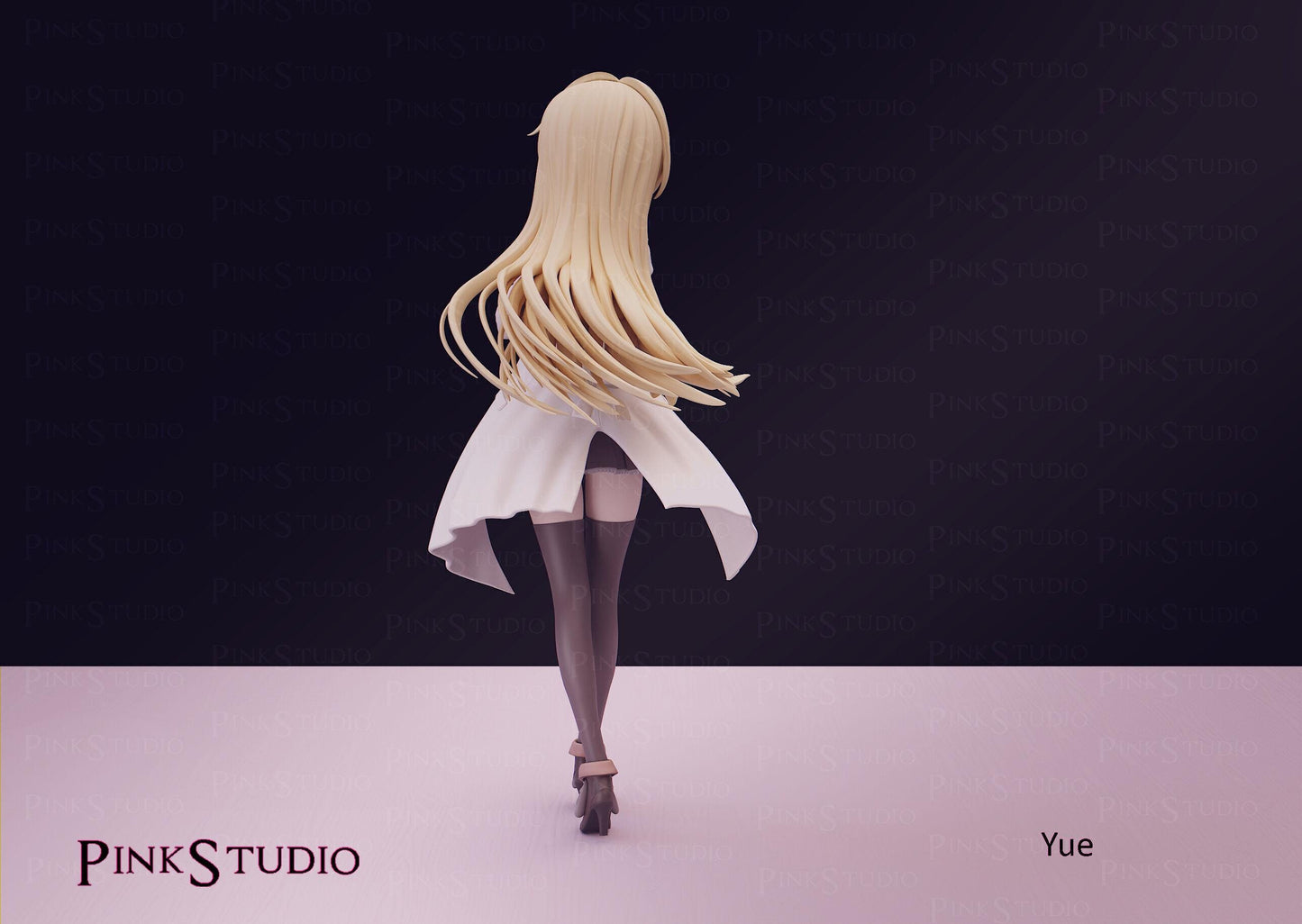 Yue Inspired Fanart Arifureta From Commonplace to World is Strongest Resin Model Kit 17.5cm