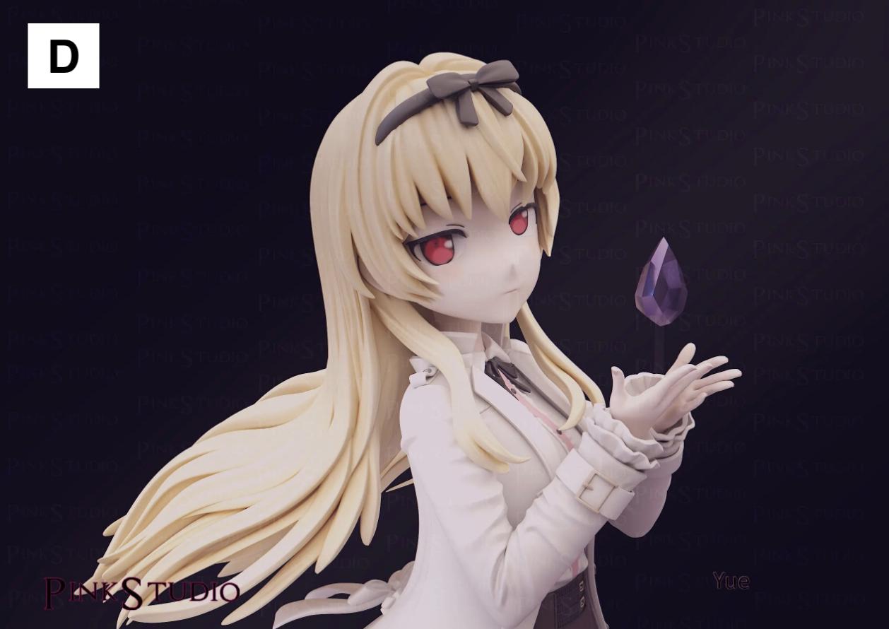 Yue Inspired Fanart Arifureta From Commonplace to World is Strongest Resin Model Kit 17.5cm