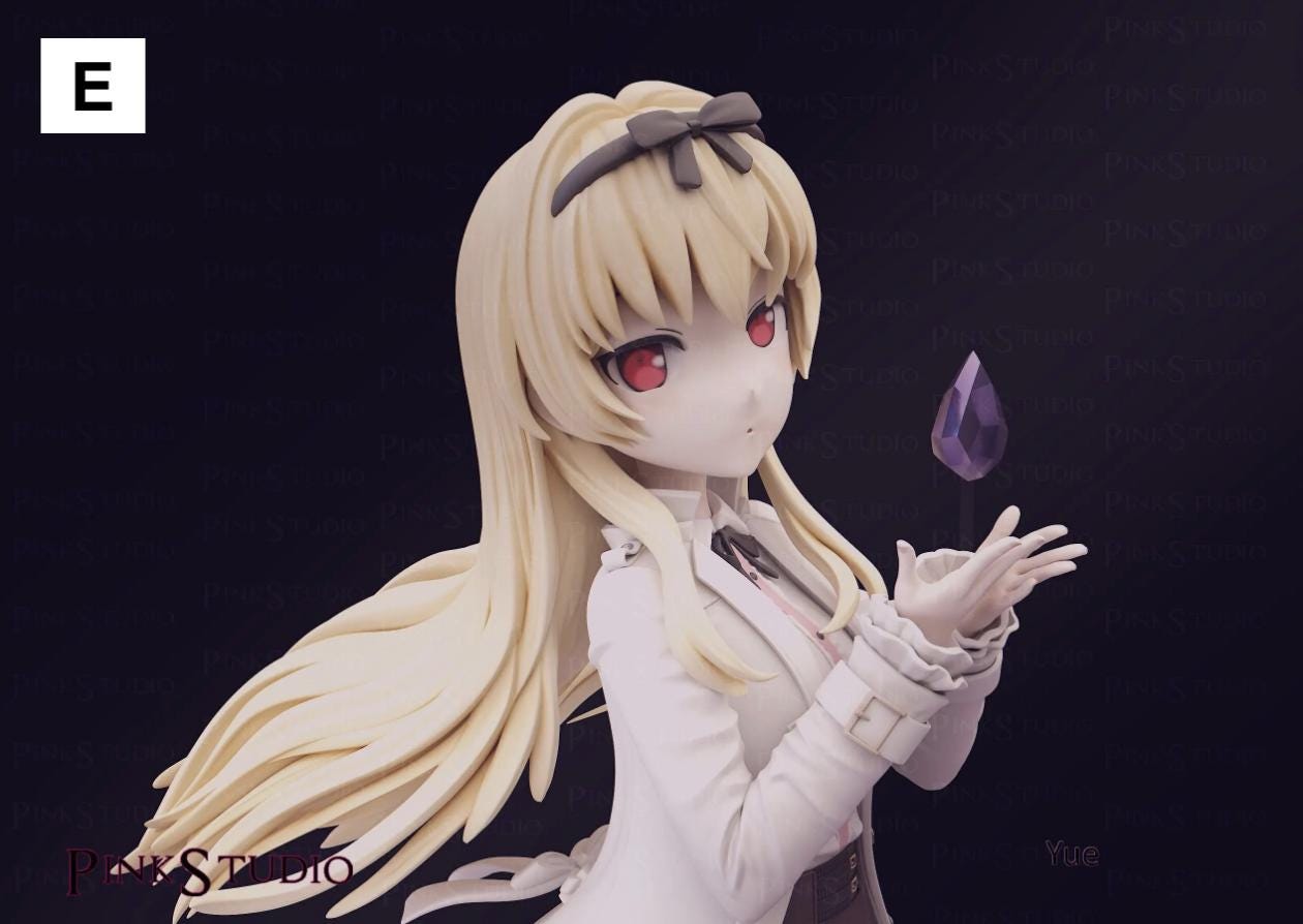 Yue Inspired Fanart Arifureta From Commonplace to World is Strongest Resin Model Kit 17.5cm