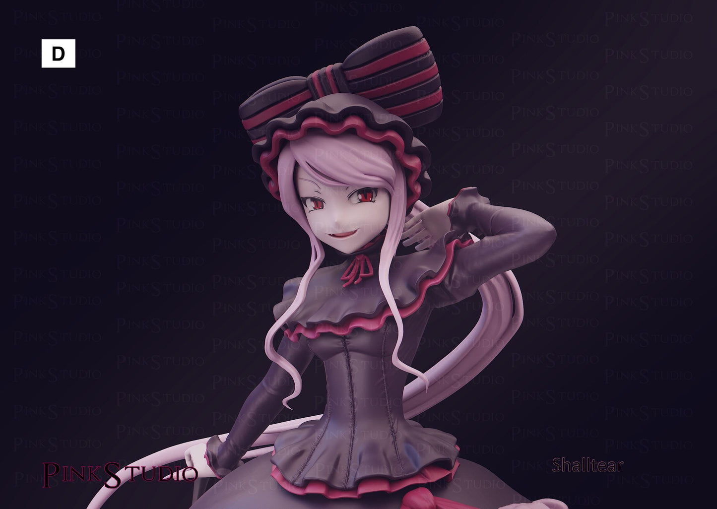 Overlord Inspired Fanart Shalltear Resin Model Kit 18cm