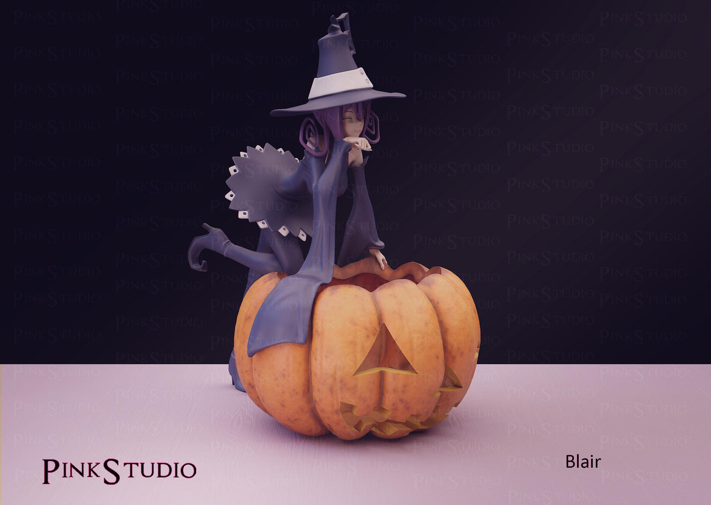 Soul Eater Inspired Fanart Blair Witch Resin Model Kit 14cm