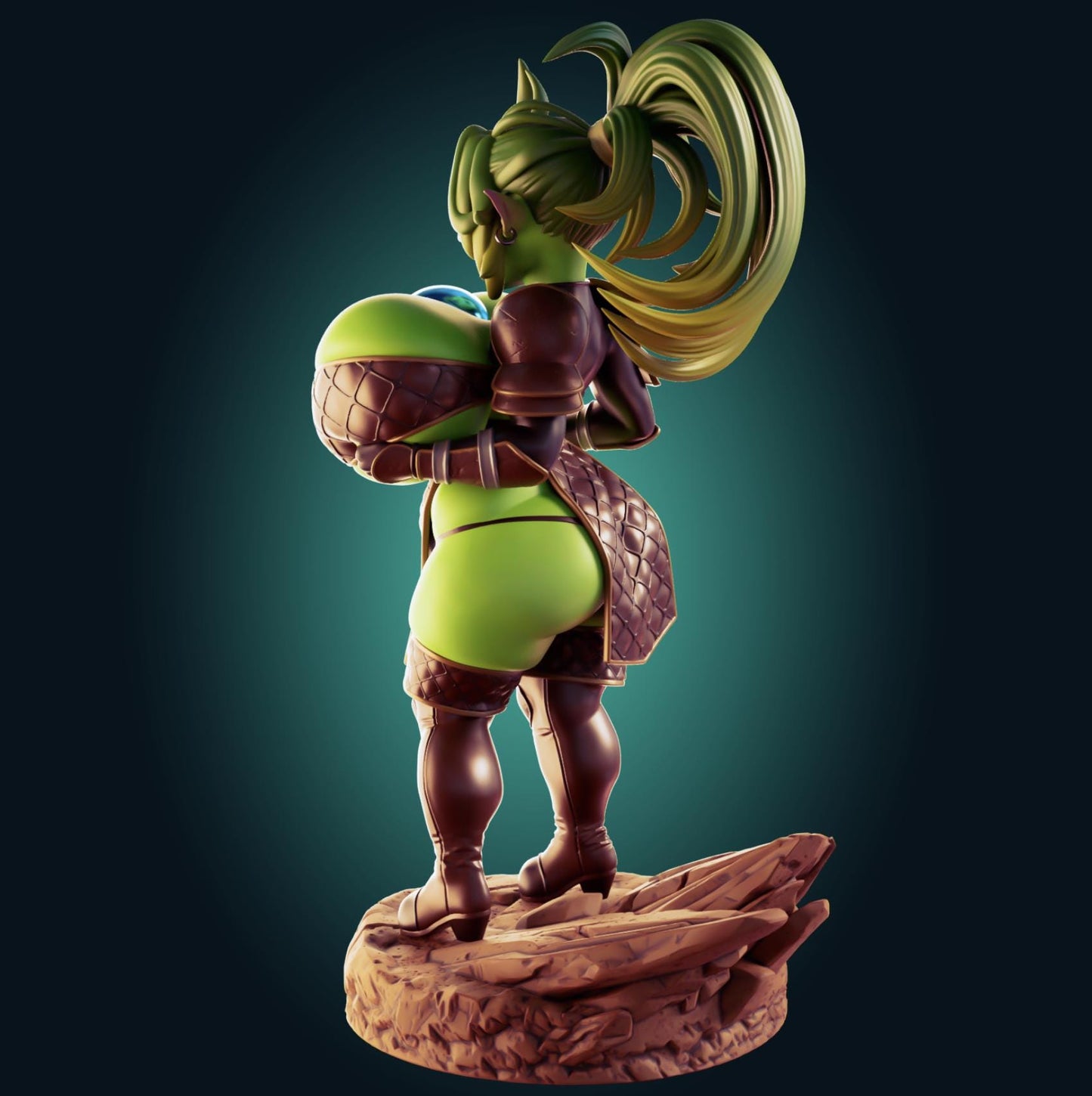 Goblin Girl Resin Model Kit Designed by Officer Rhu
