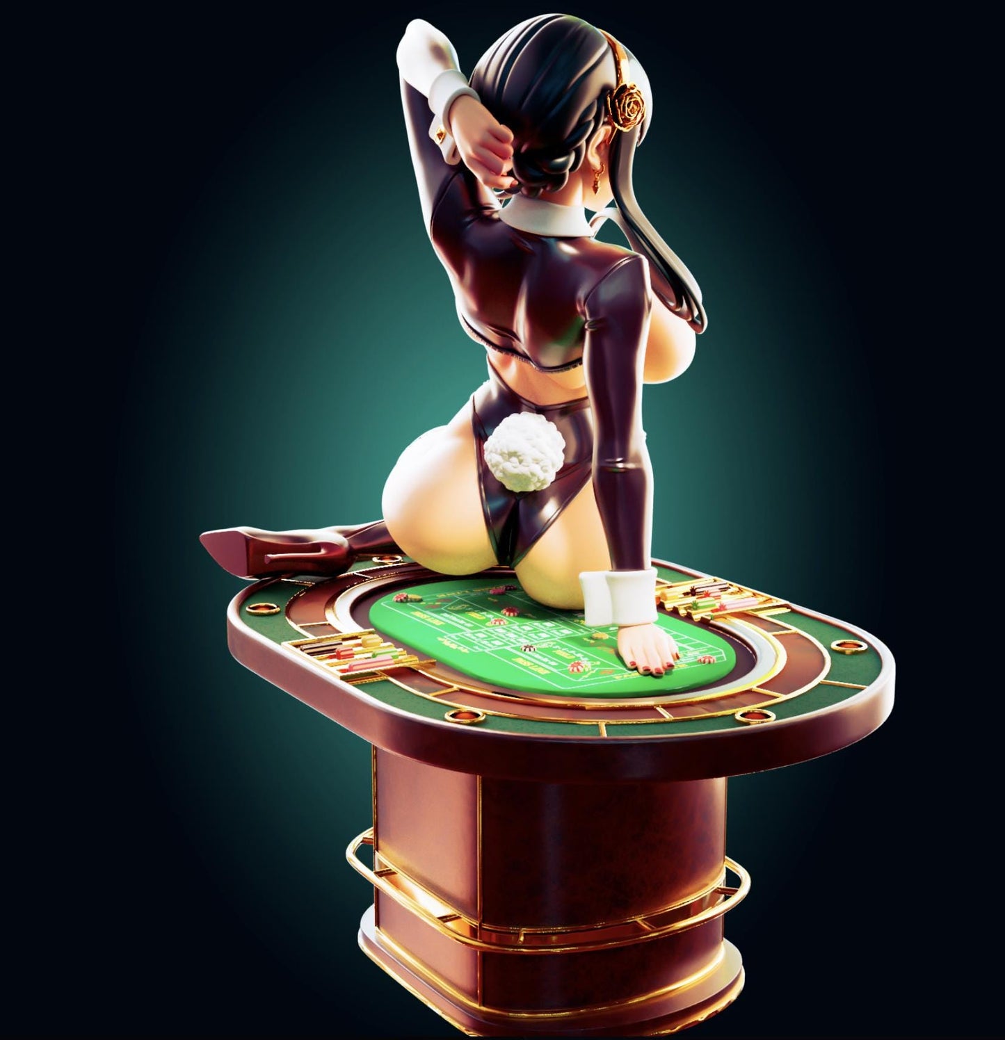 Yor Forger Spy x Family Inspired Fanart Resin Model Kit Designed by Officer Rhu