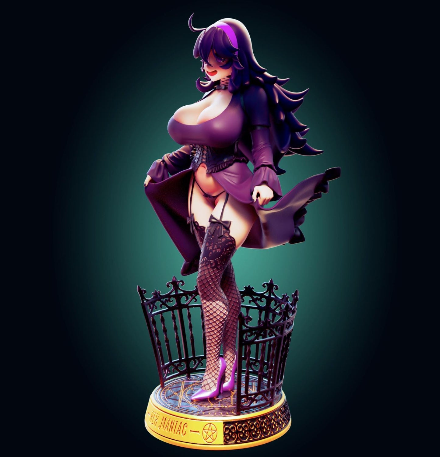 Witch Girl Resin Model Kit - Designed by Officer Rhu