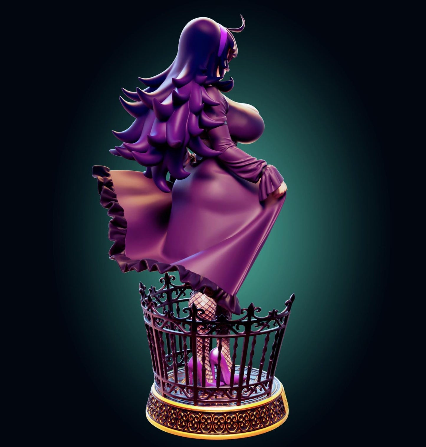 Witch Girl Resin Model Kit - Designed by Officer Rhu
