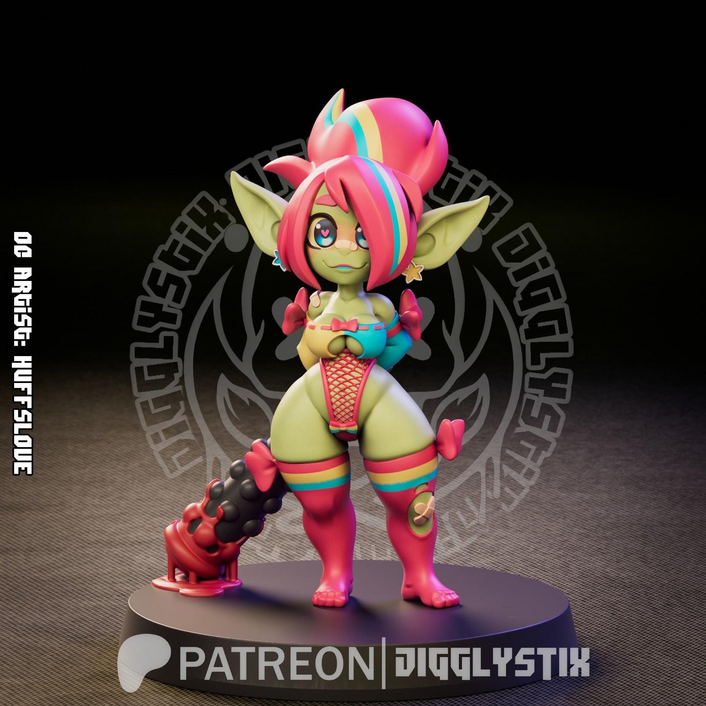 Candy Goblin Model - 32mm or 74mm - Jigglystix