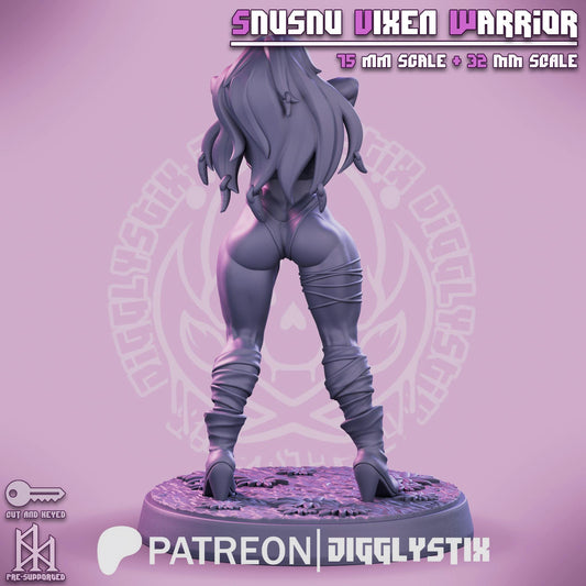Amazon Warrior Woman Mini - 32mm or 75mm - Jigglystix