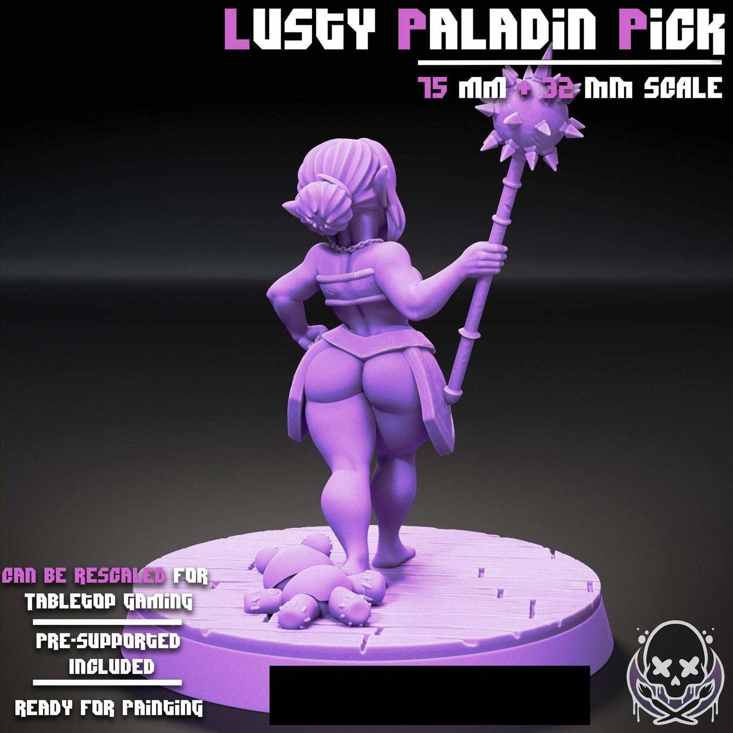 Lusty Paladin Pick Mini - 32mm or 75mm - Jigglystix