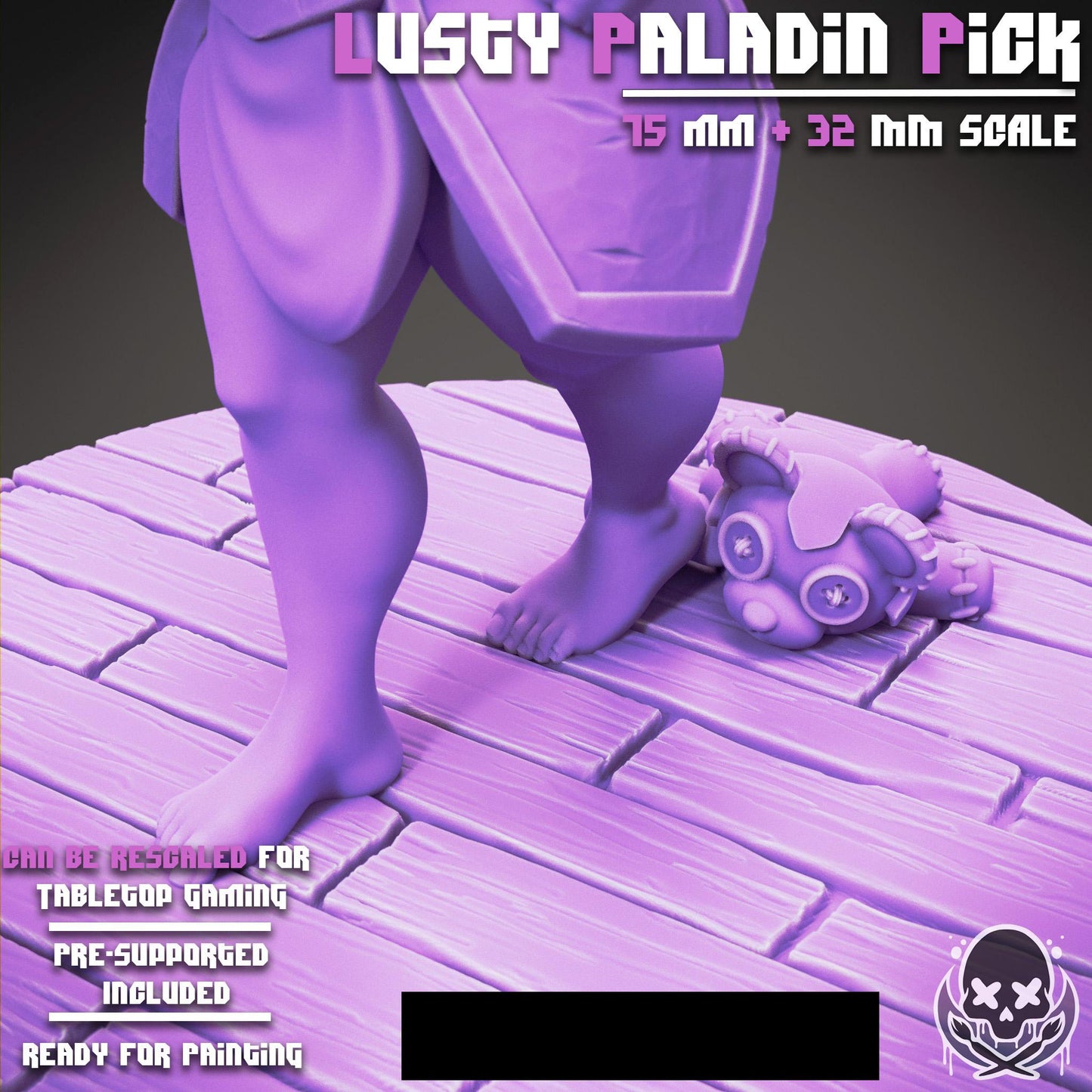 Lusty Paladin Pick Mini - 32mm or 75mm - Jigglystix
