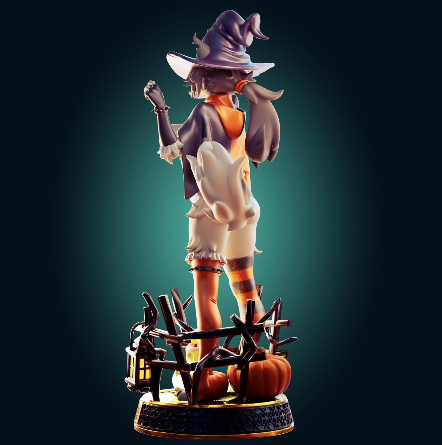 Wolf Girl Resin Model Kit - Designed by Officer Rhu