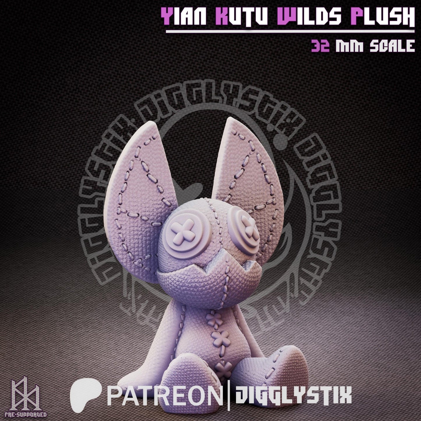 Yian Kut-ku Monster Hunter Inspired Mini - 32mm - Jigglystix