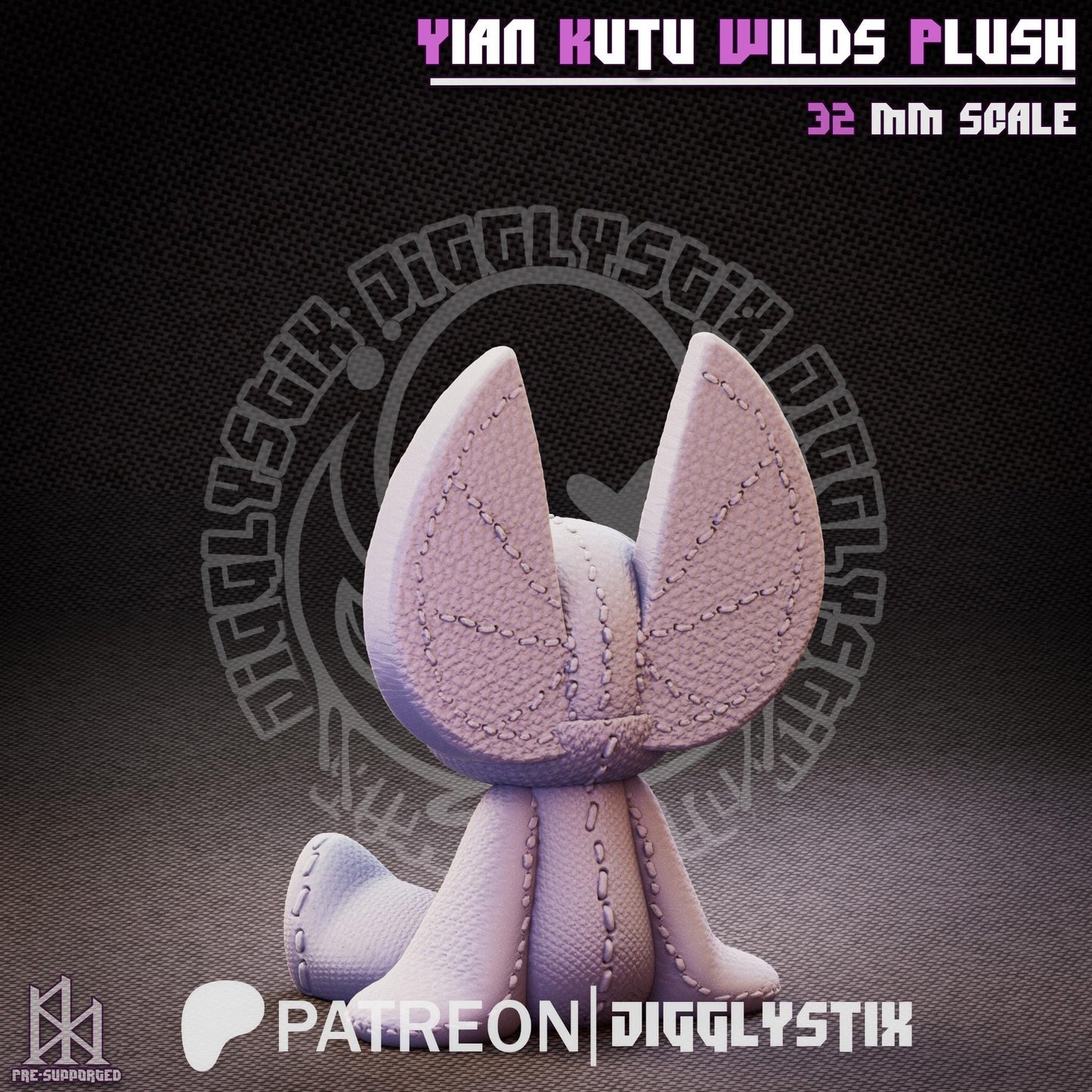 Yian Kut-ku Monster Hunter Inspired Mini - 32mm - Jigglystix