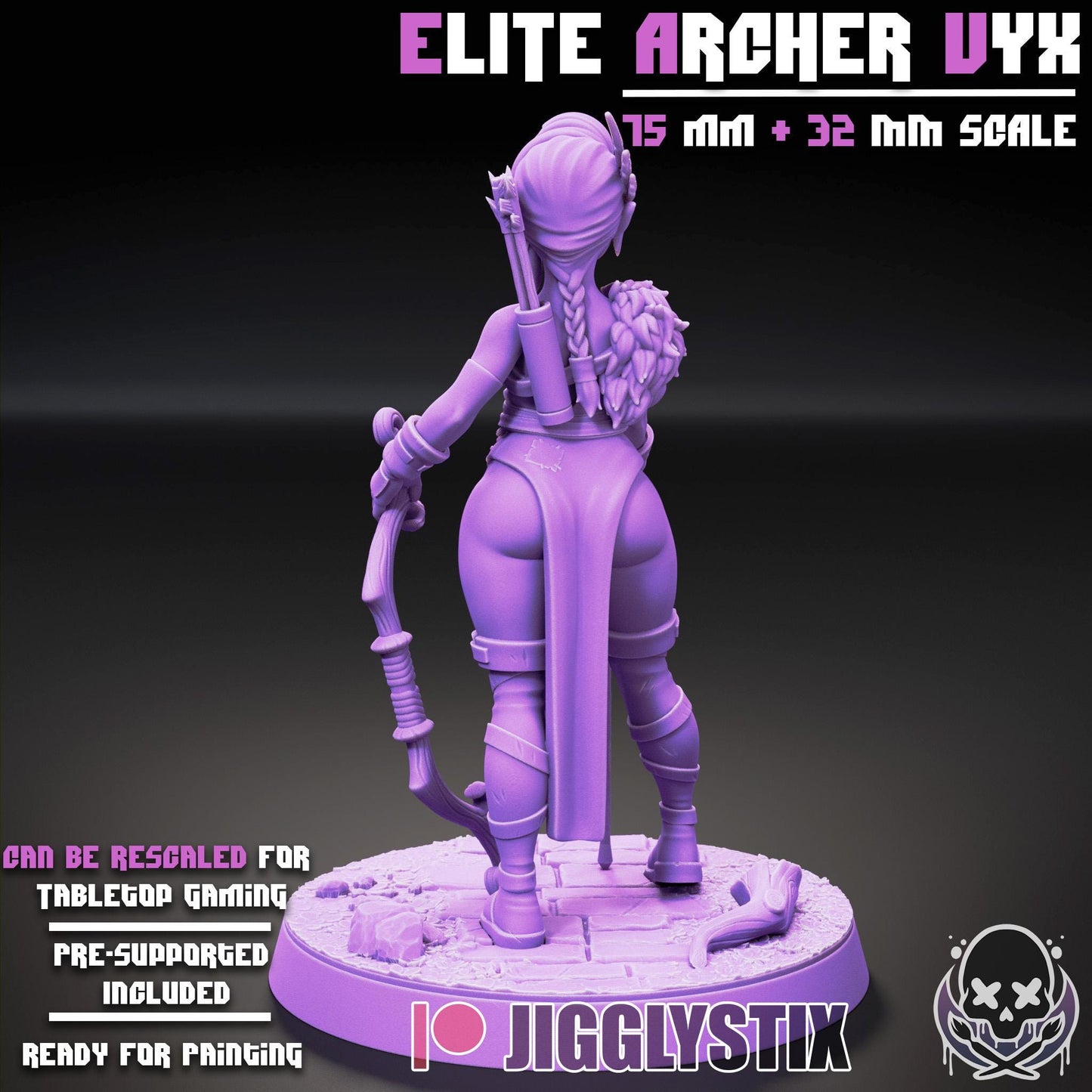 Elite Archer Vyx Mini - 32mm or 75mm - Jigglystix