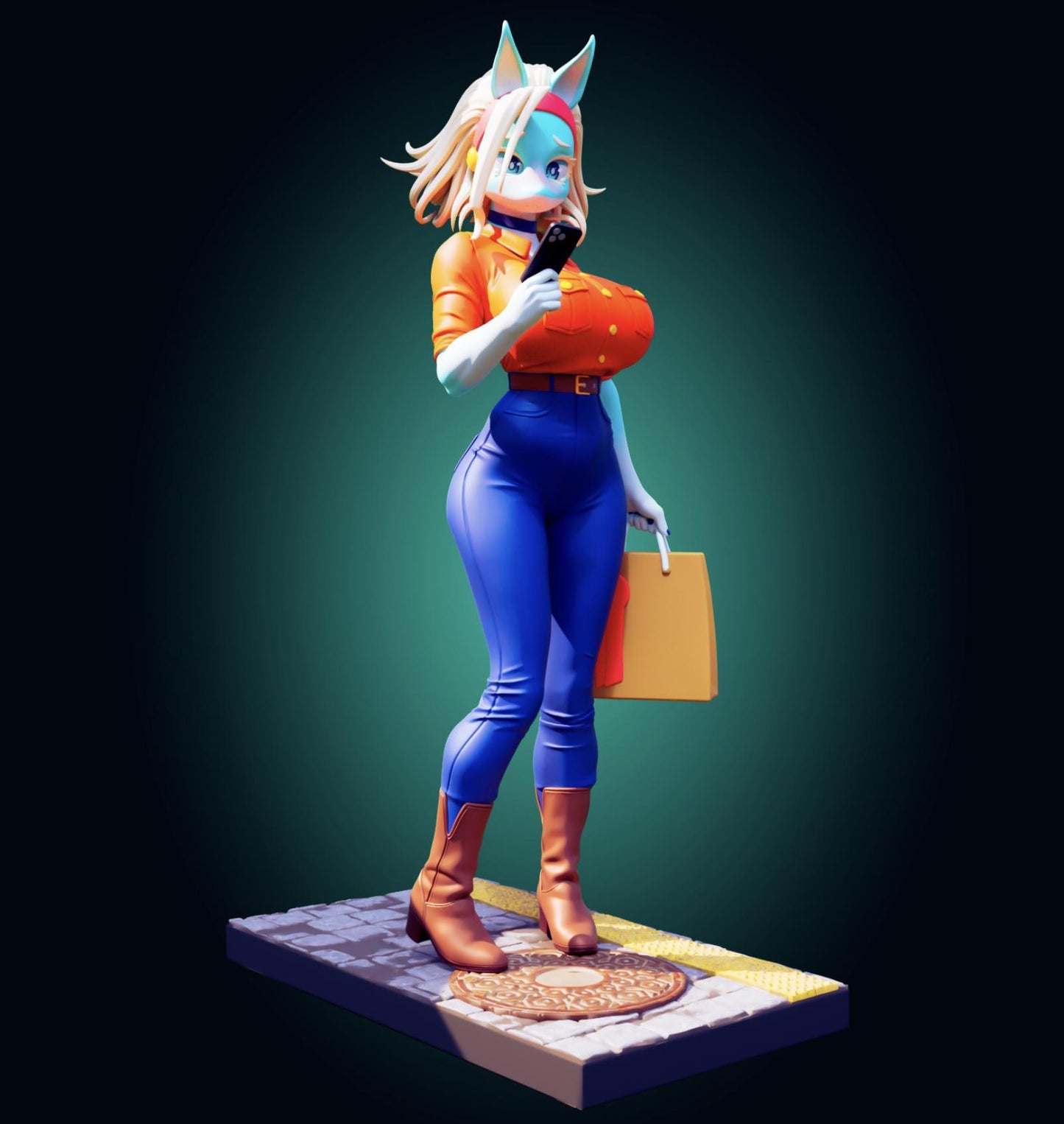 Ippan Josei Inspired Model Kit - 80mm 1/6 Scale - Designed by Officer Rhu