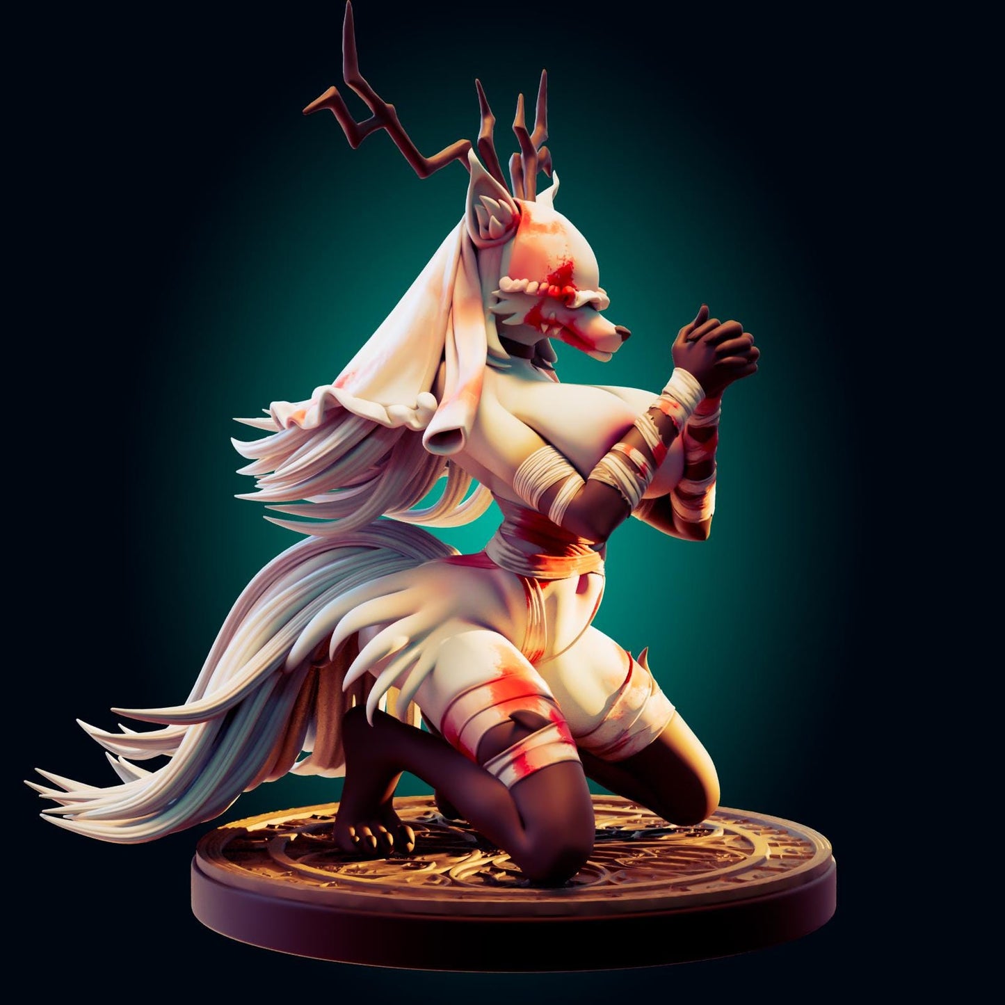 Cleric Beast Model Kit | 3D Resin Print Figurine | Officer Rhu