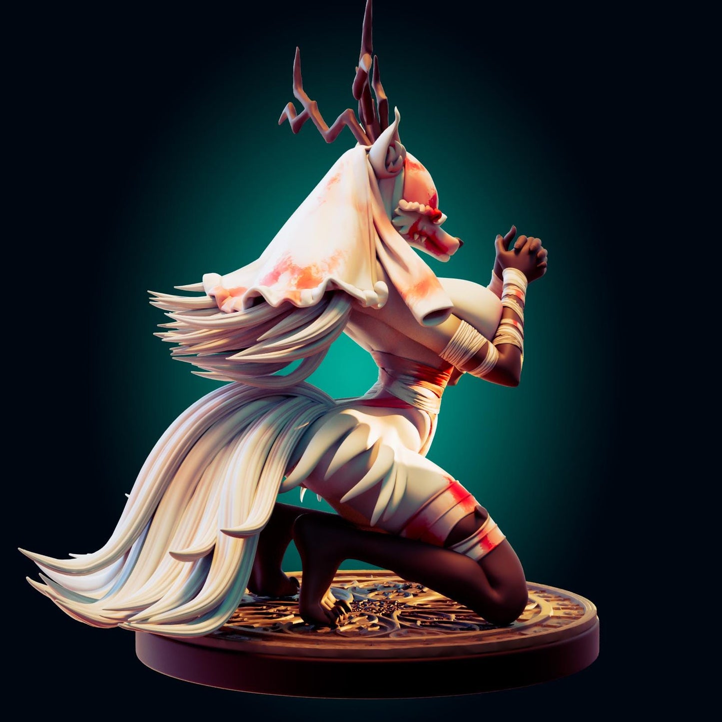 Cleric Beast Model Kit | 3D Resin Print Figurine | Officer Rhu