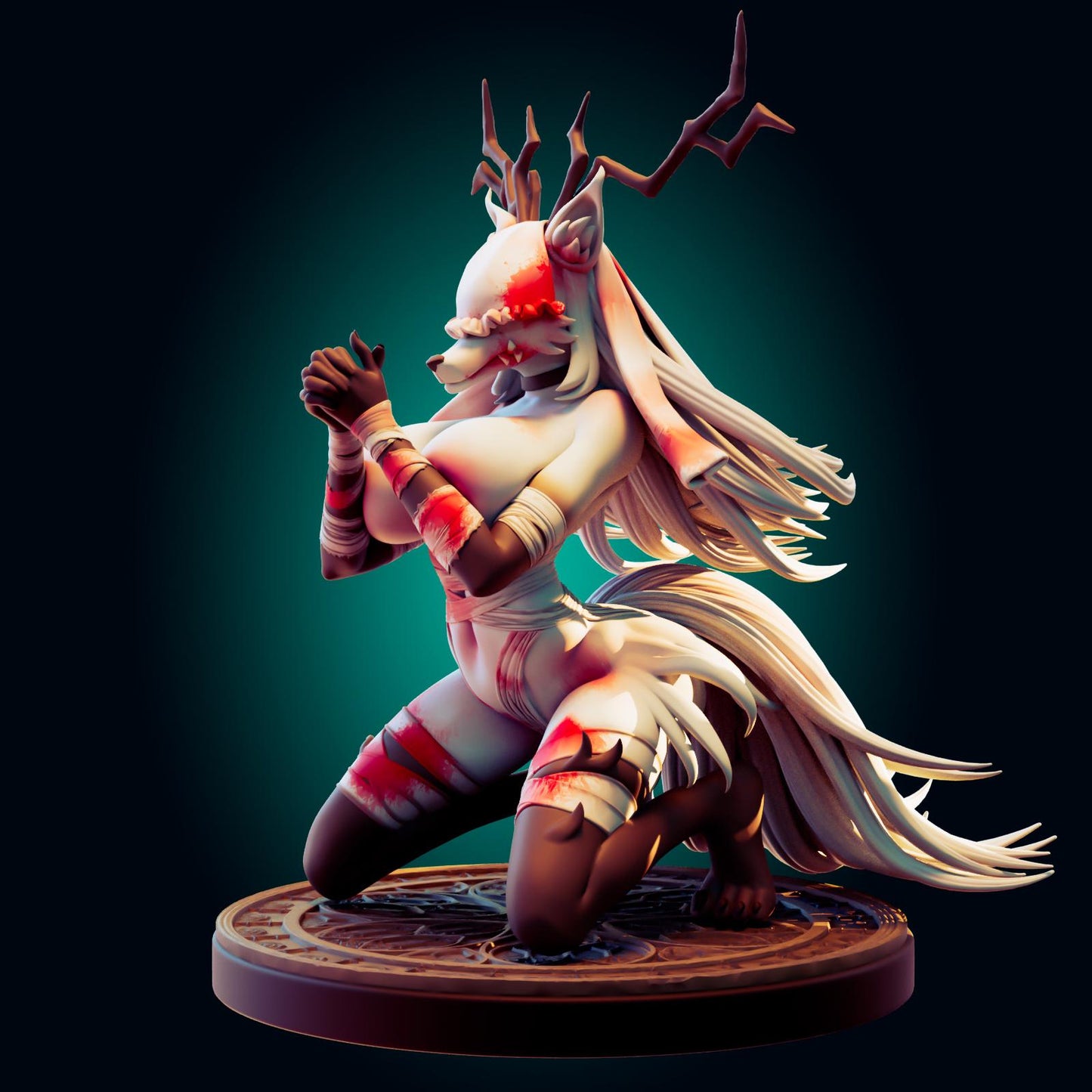 Cleric Beast Model Kit | 3D Resin Print Figurine | Officer Rhu