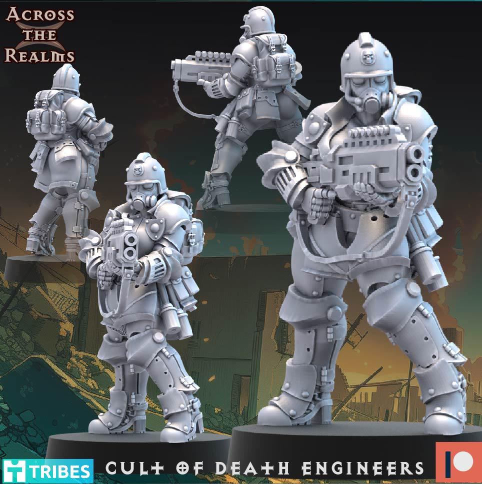 Cult of Death Engineers Miniatures | Across the Realms