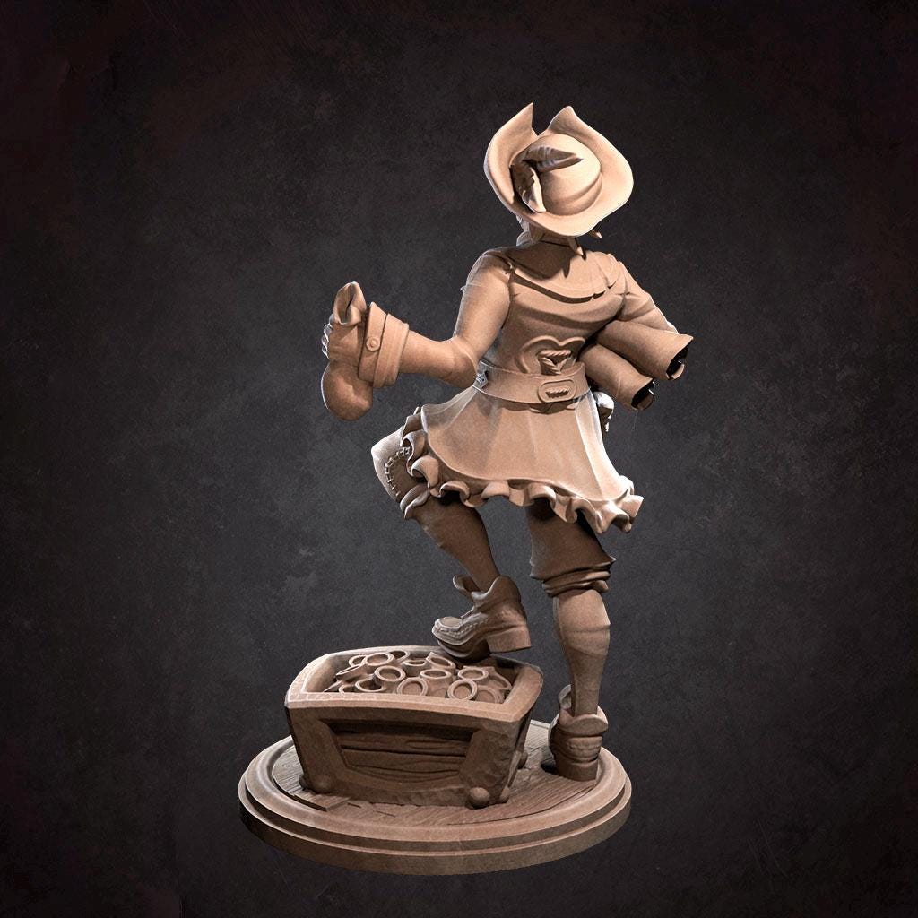 Pirate Merchant Miniature | Bite the Bullet