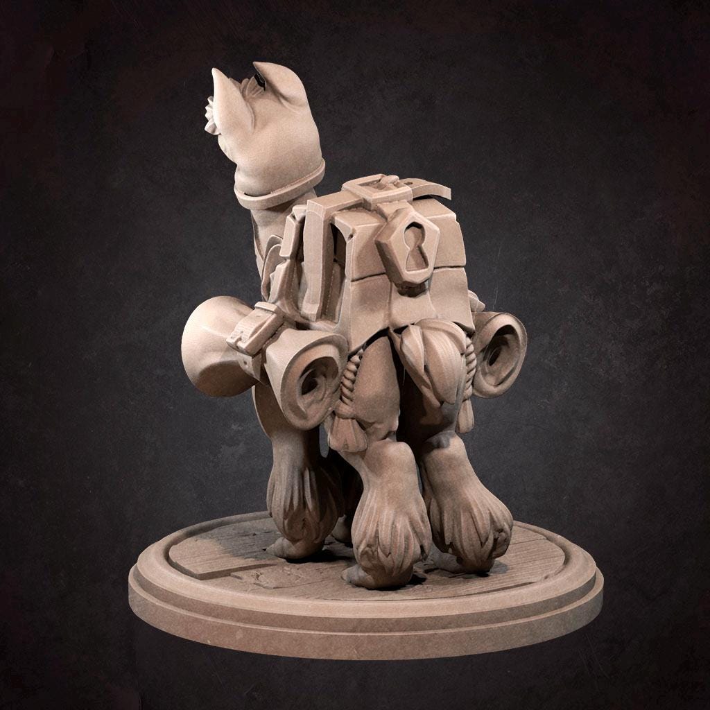 Frida, the Alpaca Merchant Miniature | Bite the Bullet