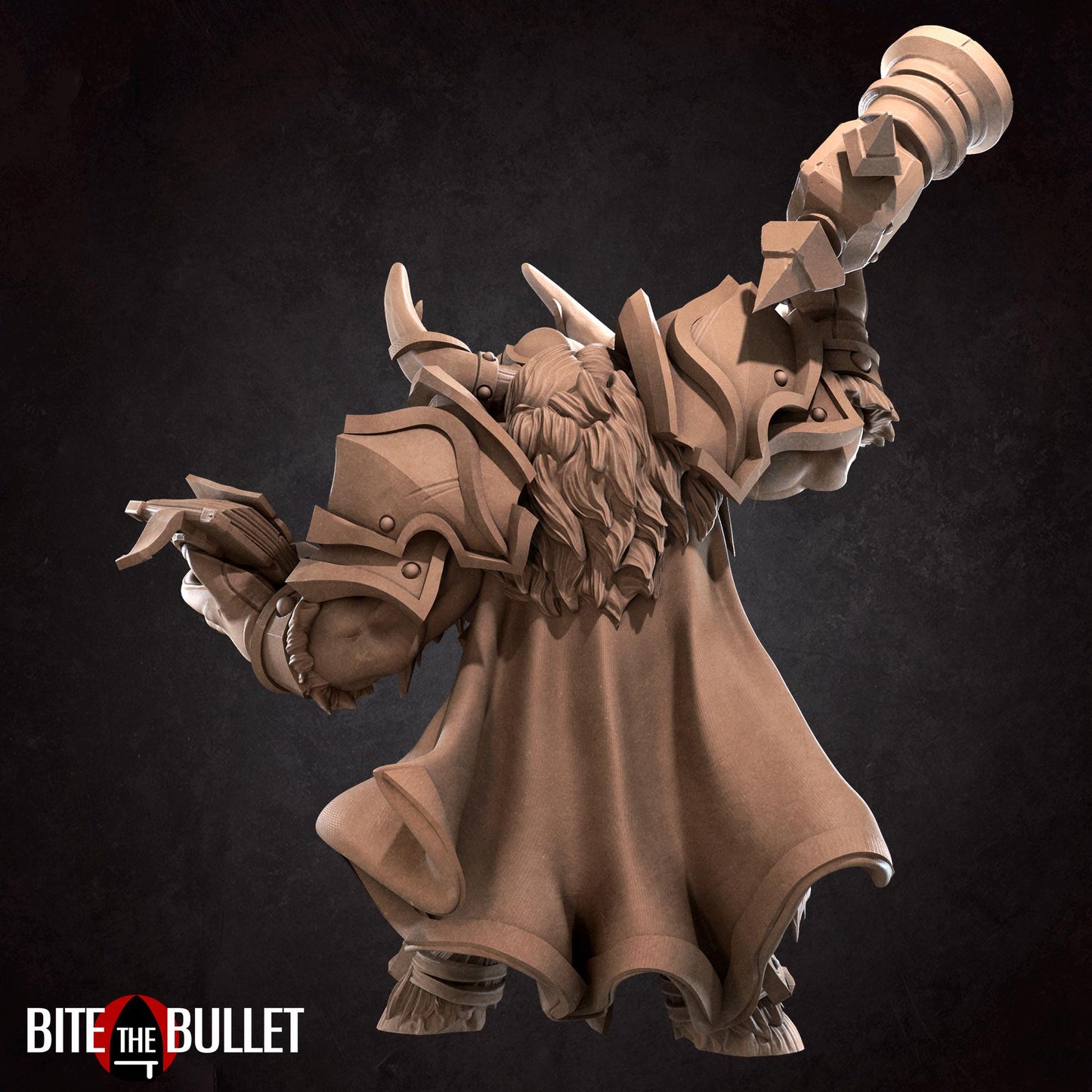 Minotaur Paladin Miniature | Bite the Bullet