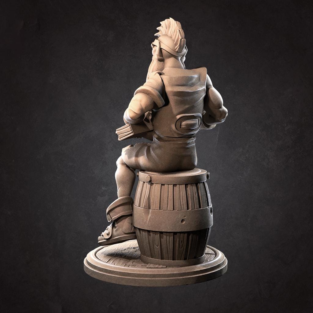 Pirate Musician Miniature | Bite the Bullet