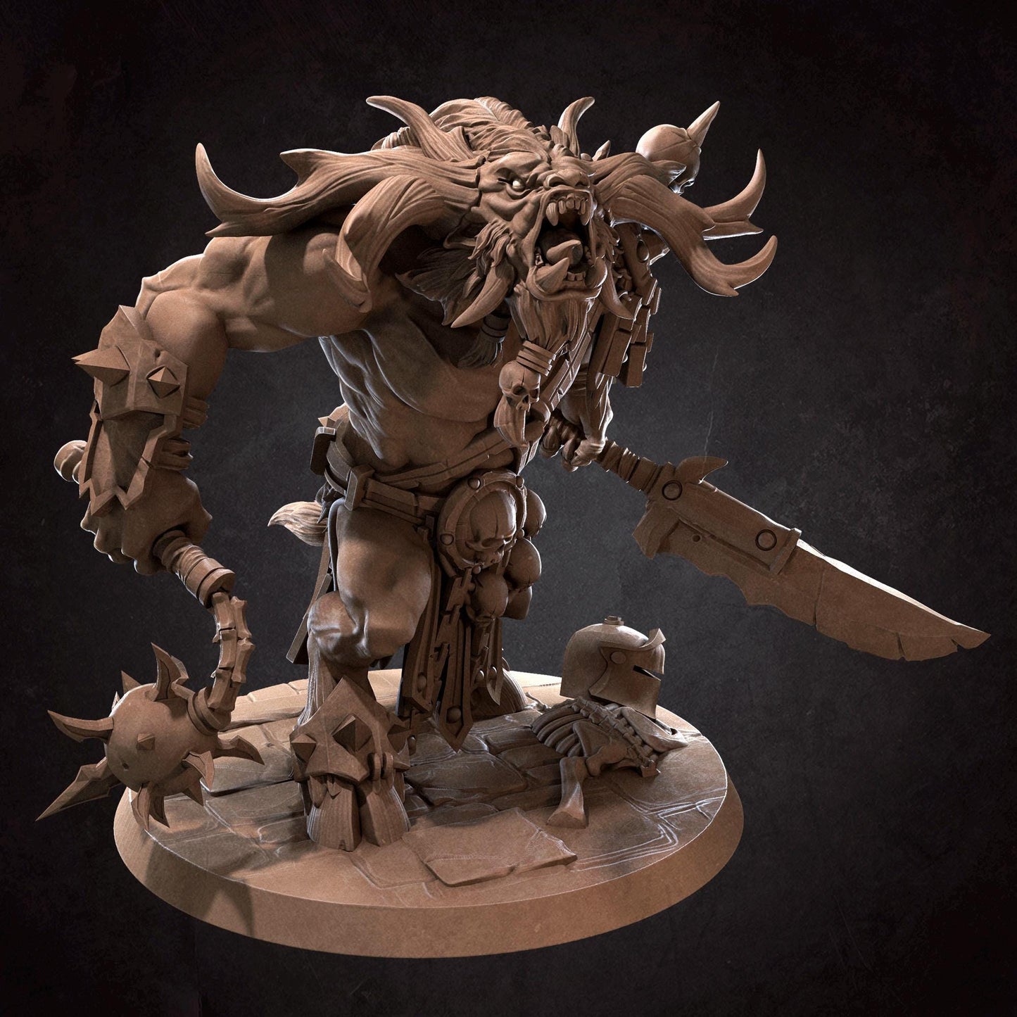 Barath, the Beast Lord Miniature | Bite the Bullet