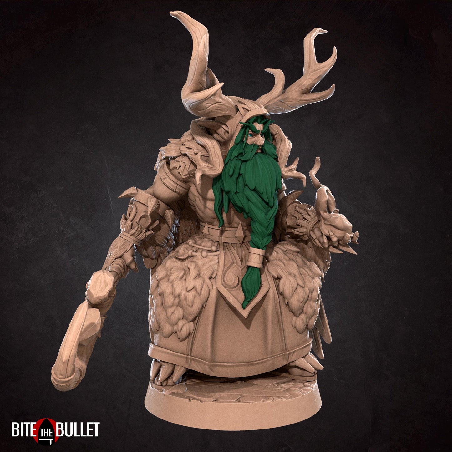 Archdruid Elf Miniature | Bite the Bullet
