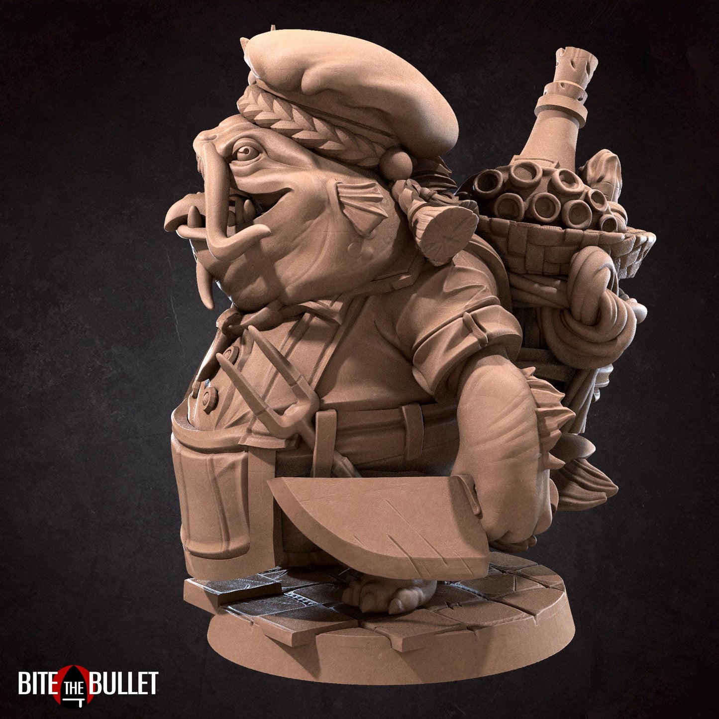 Locathah Chef Miniature | Bite the Bullet