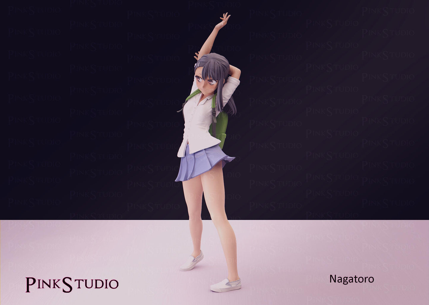 Dont Toy with Me Miss Nagatoro Inspired Fanart Nagatoro Resin Kit Model 16cm