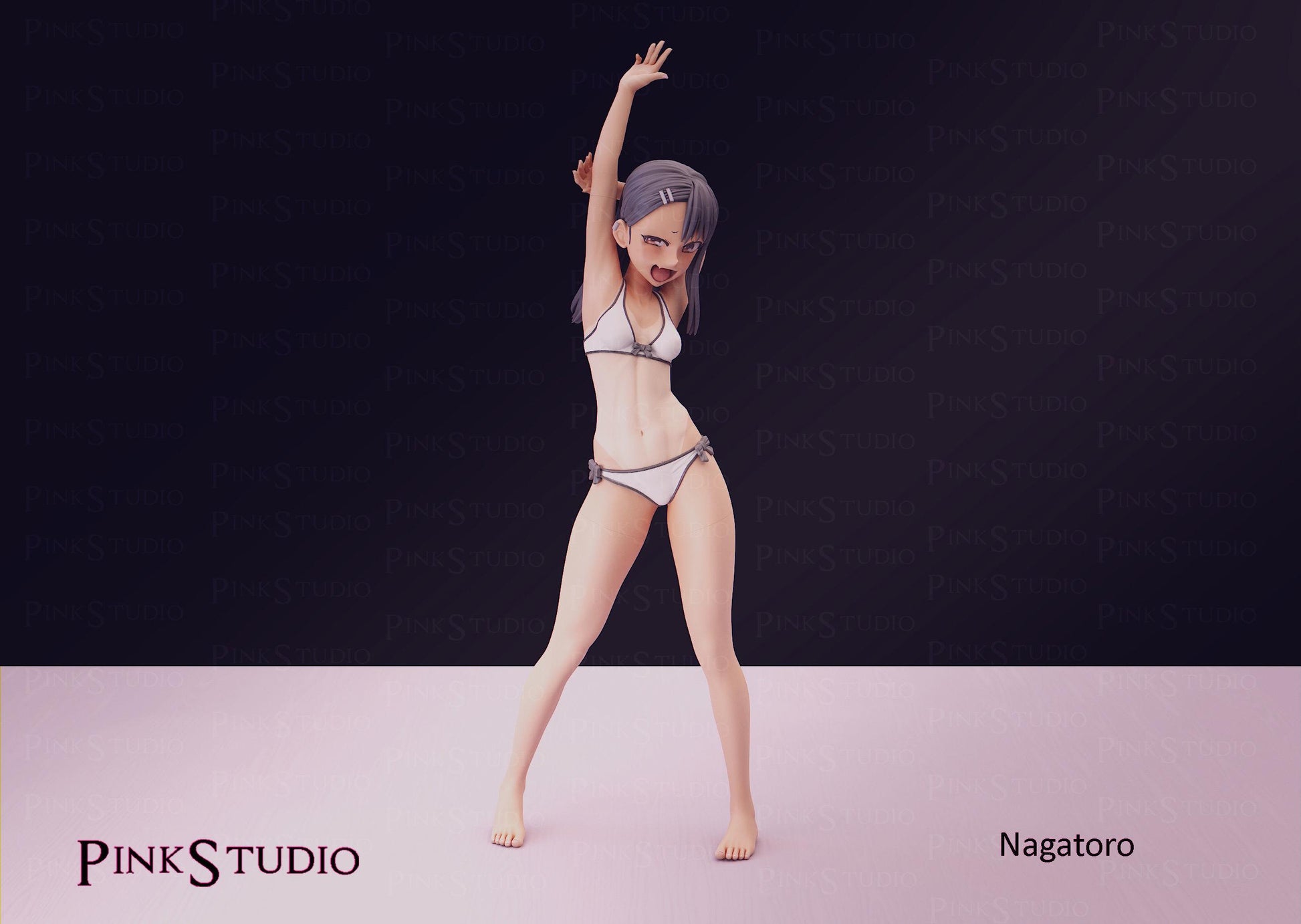 Dont Toy with Me Miss Nagatoro Inspired Fanart Nagatoro Resin Kit Model 16cm