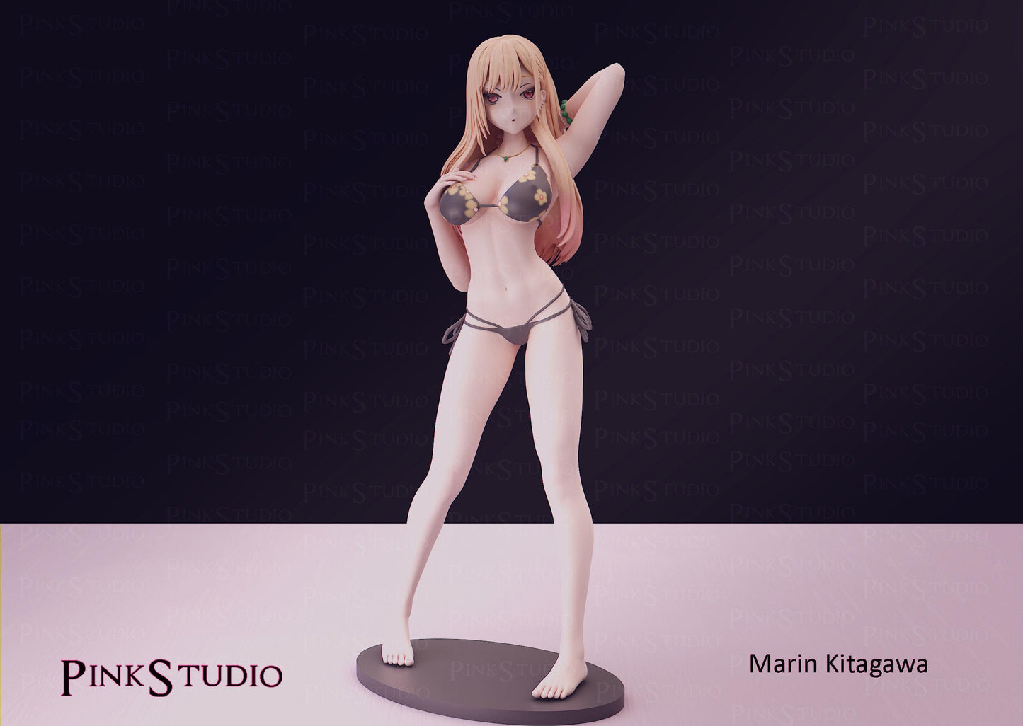 My Dress Up Darling Inspired Fanart - Marin Kitagawa Resin Model Kit 17cm
