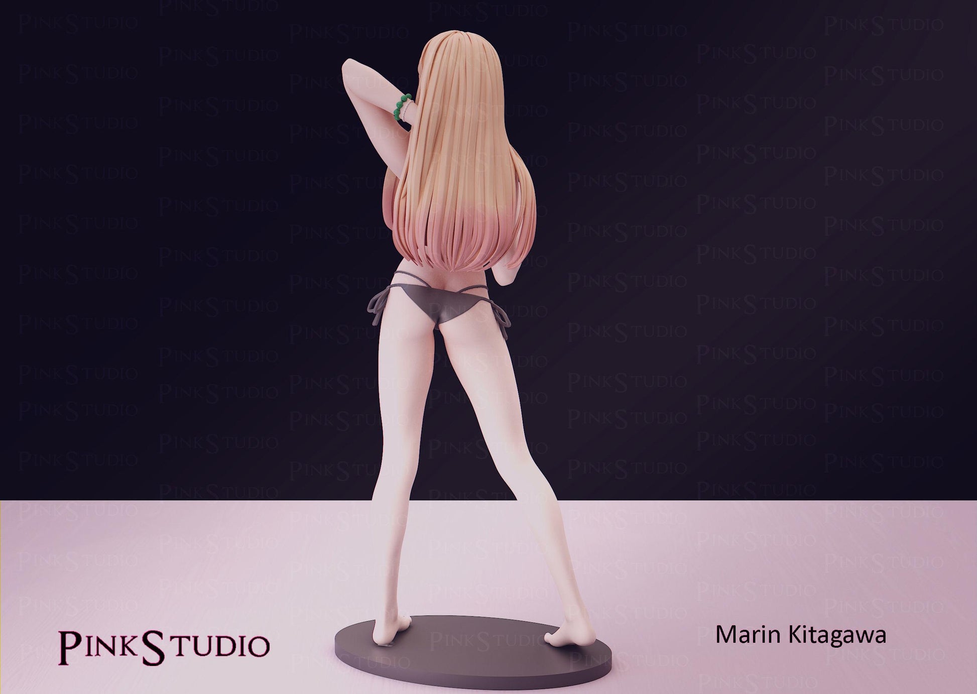 My Dress Up Darling Inspired Fanart - Marin Kitagawa Resin Model Kit 17cm