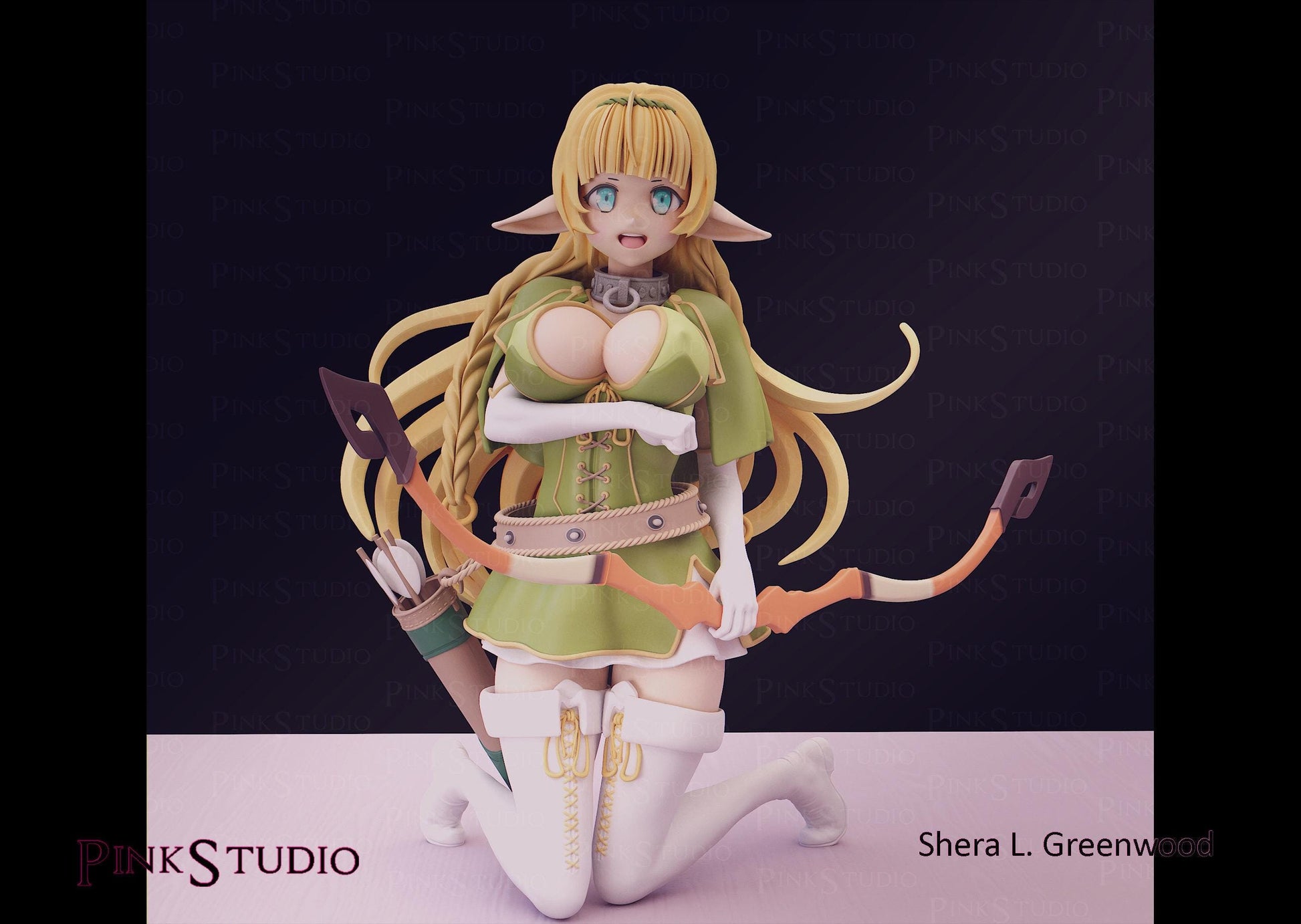 How Not to Summon a Demon Lord Inspired Fanart Shera L Greenwood Resin Model Kit