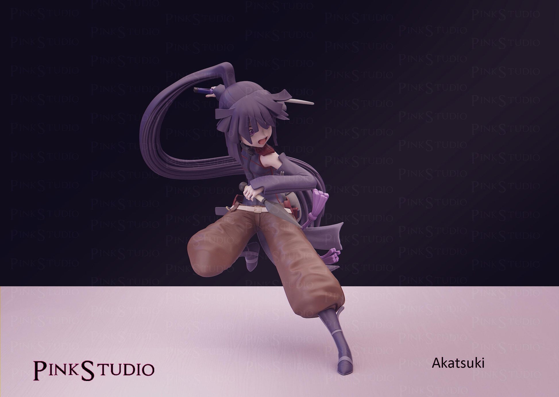 Log Horizon Inspired Fanart Akatsuki Resin Model Kit 14cm