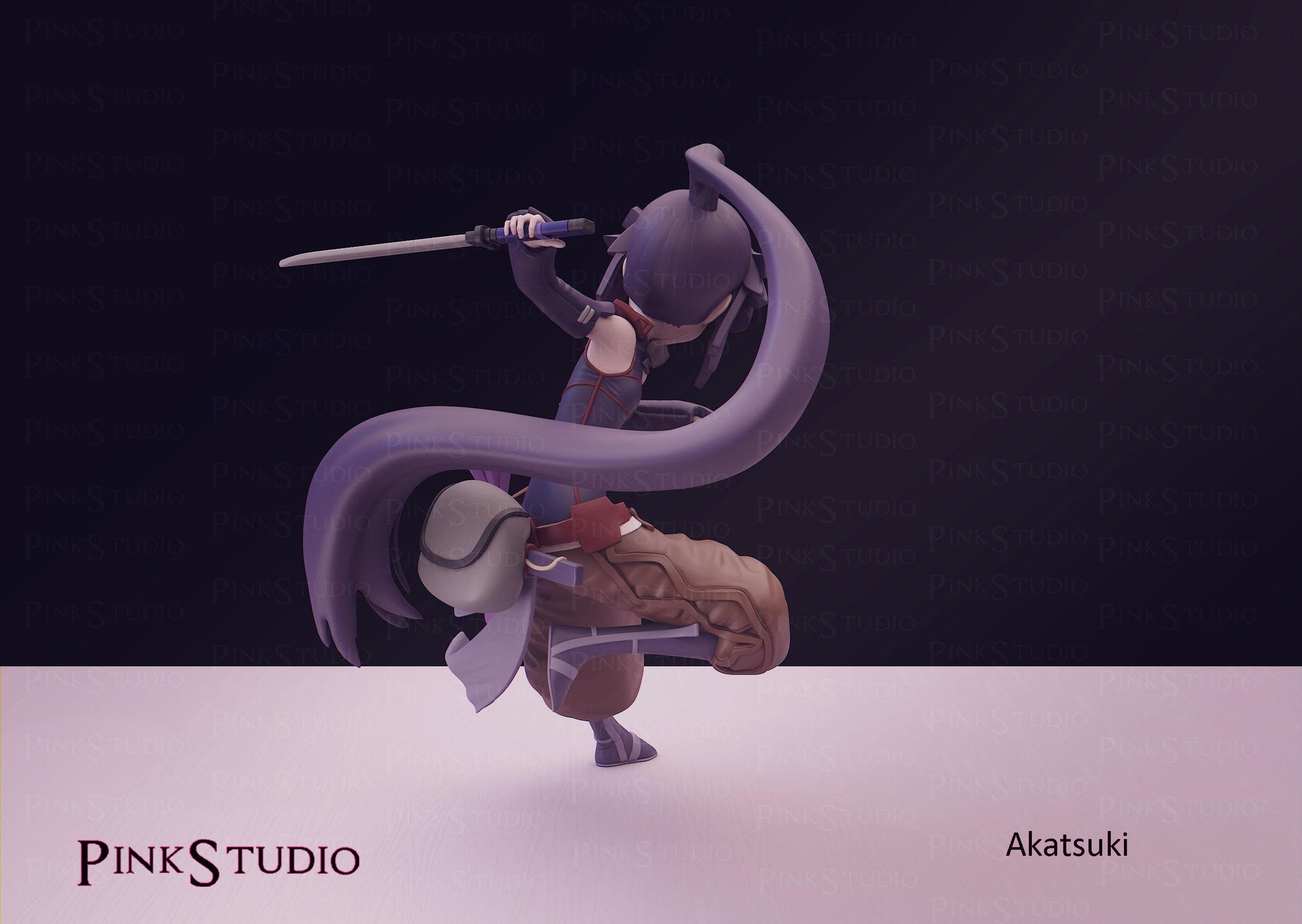 Log Horizon Inspired Fanart Akatsuki Resin Model Kit 14cm