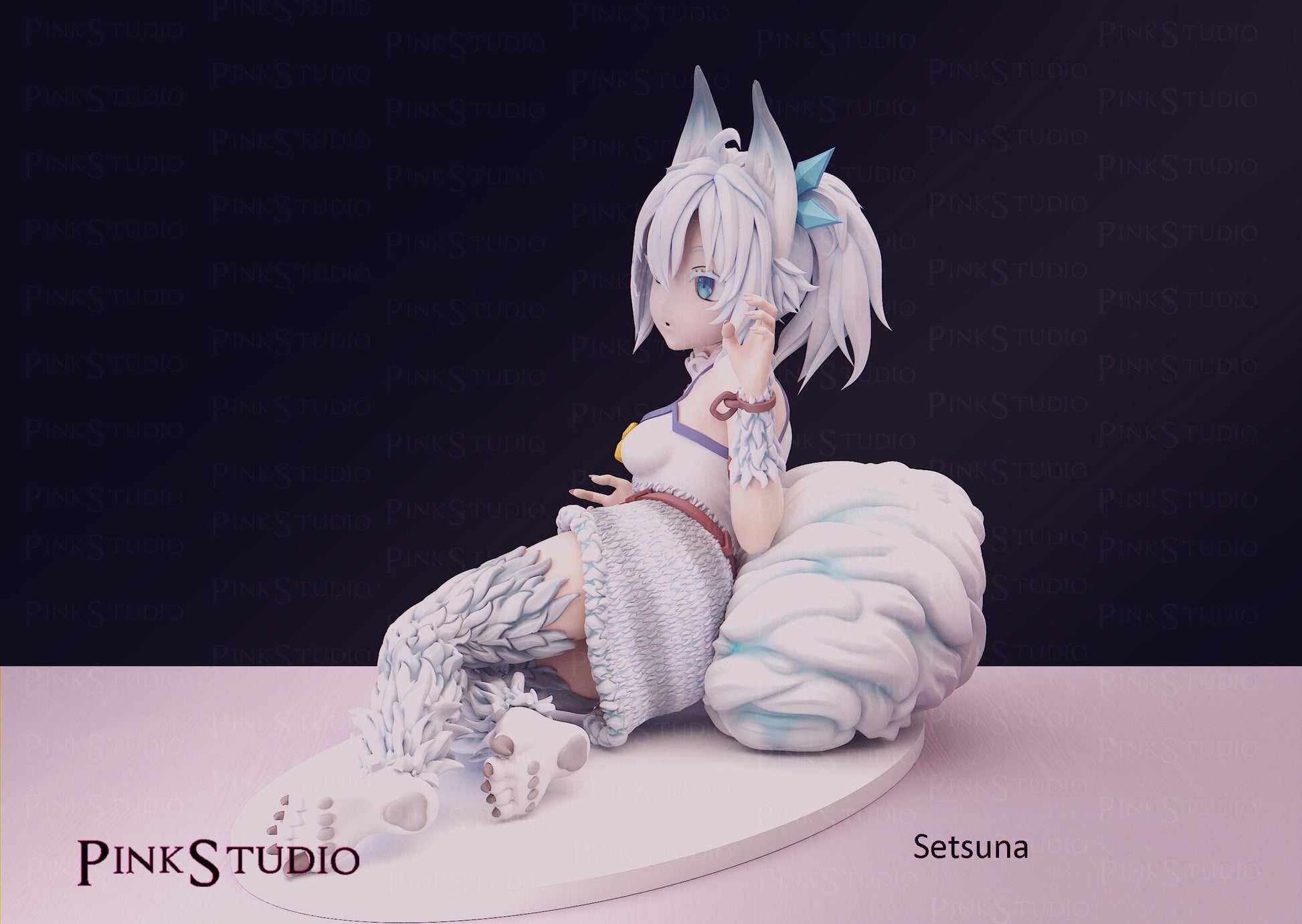 Redo of Healer Inspired Fanart Setsuna Resin Model Kit