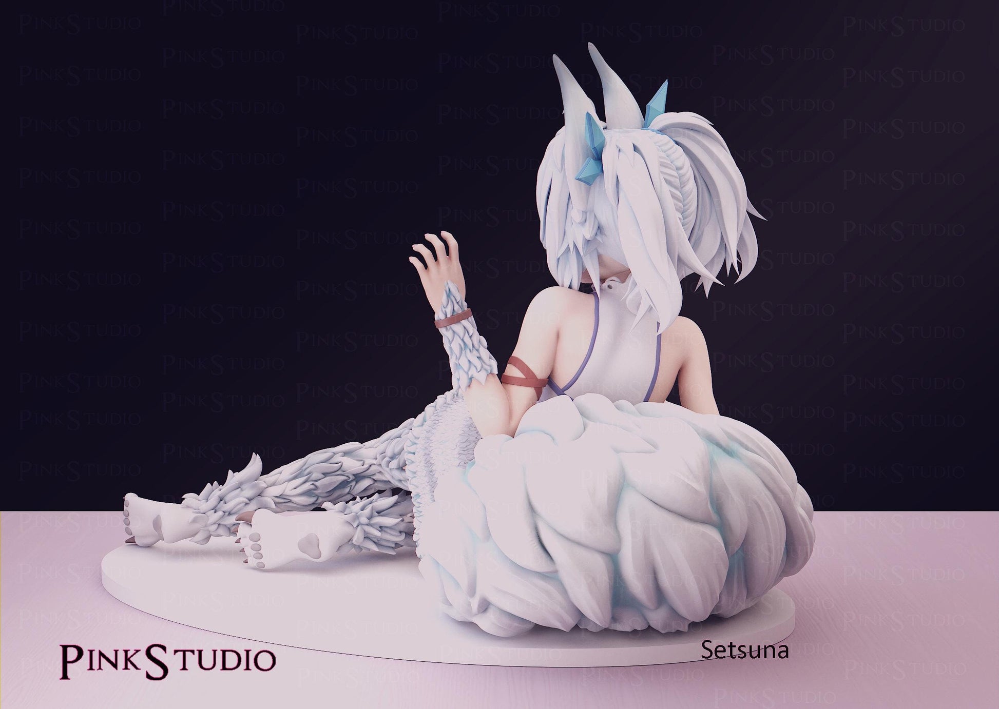 Redo of Healer Inspired Fanart Setsuna Resin Model Kit